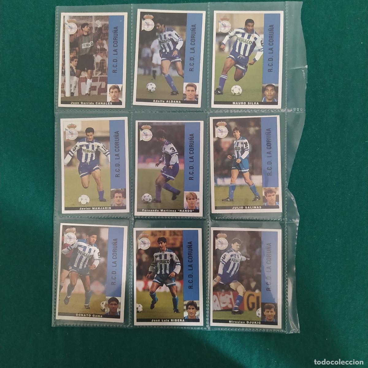 Football Stickers: 9 CROMOS LIGA PANINI 1995 1996 95 96 DEPORTIVO