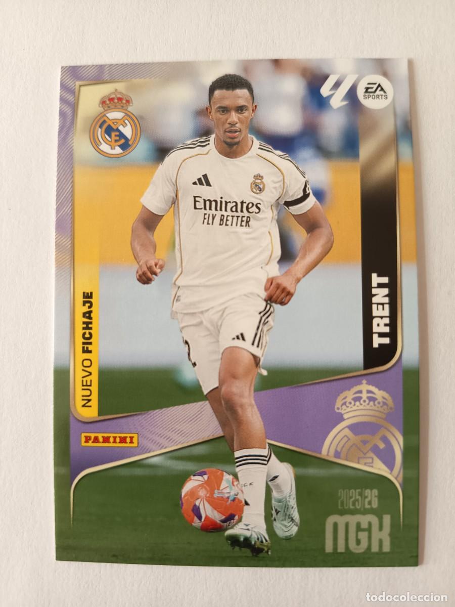 Cartes &agrave; collectionner de Football: CARD 454 TRENT ALEXANDER-ARNOLD REAL MADRID NUEVO FICHAJE LIGA MEGACRACKS MGK 2025 2026 25 26 PANINI