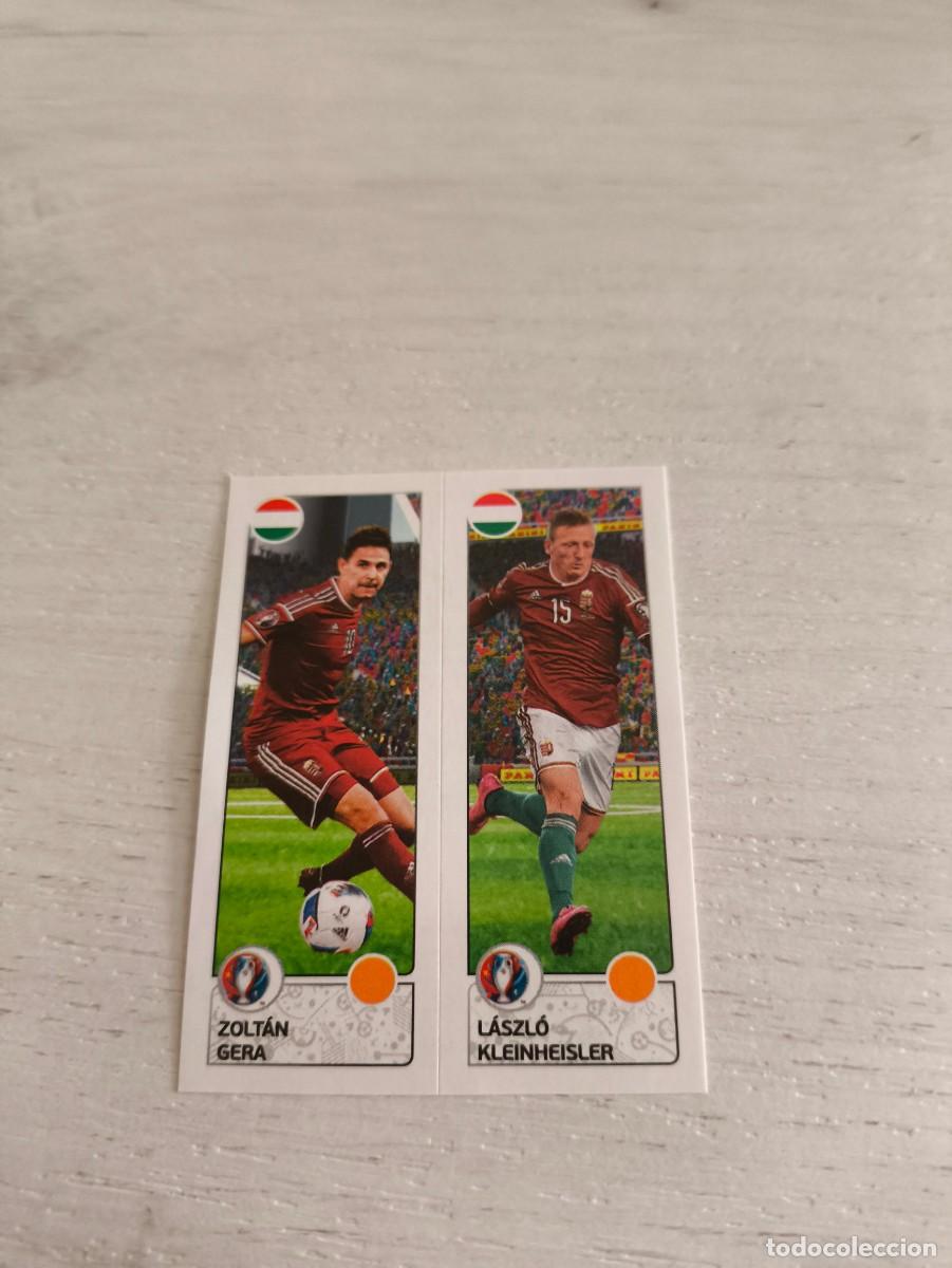 Cartes &agrave; collectionner de Football: 659 Zolt&aacute;n Gera / L&aacute;szl&oacute; Kleinheisler HUNGRIA PANINI EUROCOPA EURO FRANCIA 2016 NO LIGA ESTE