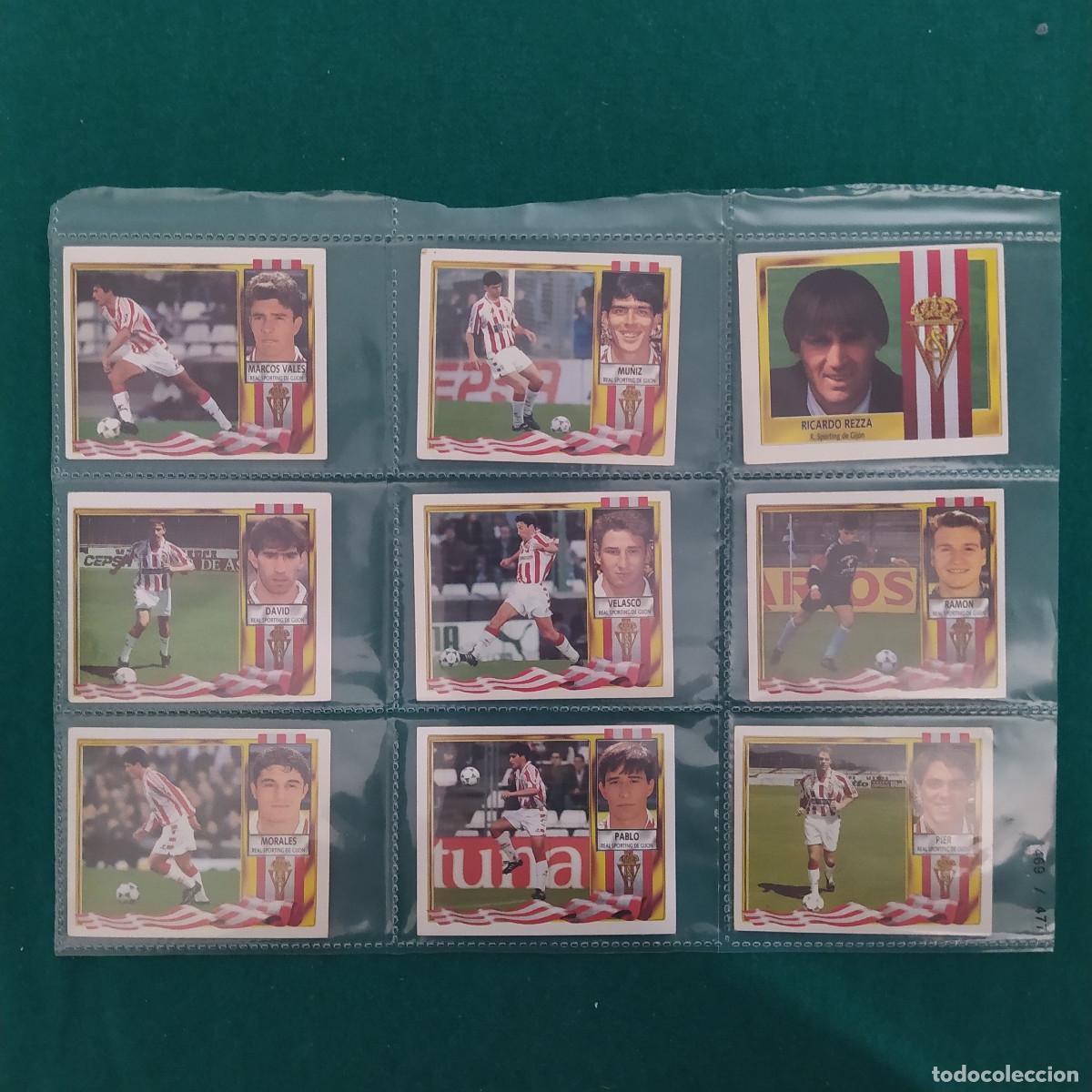 Football Stickers: 9 CROMOS LIGA ESTE 1995 1996 95 96 GIJON