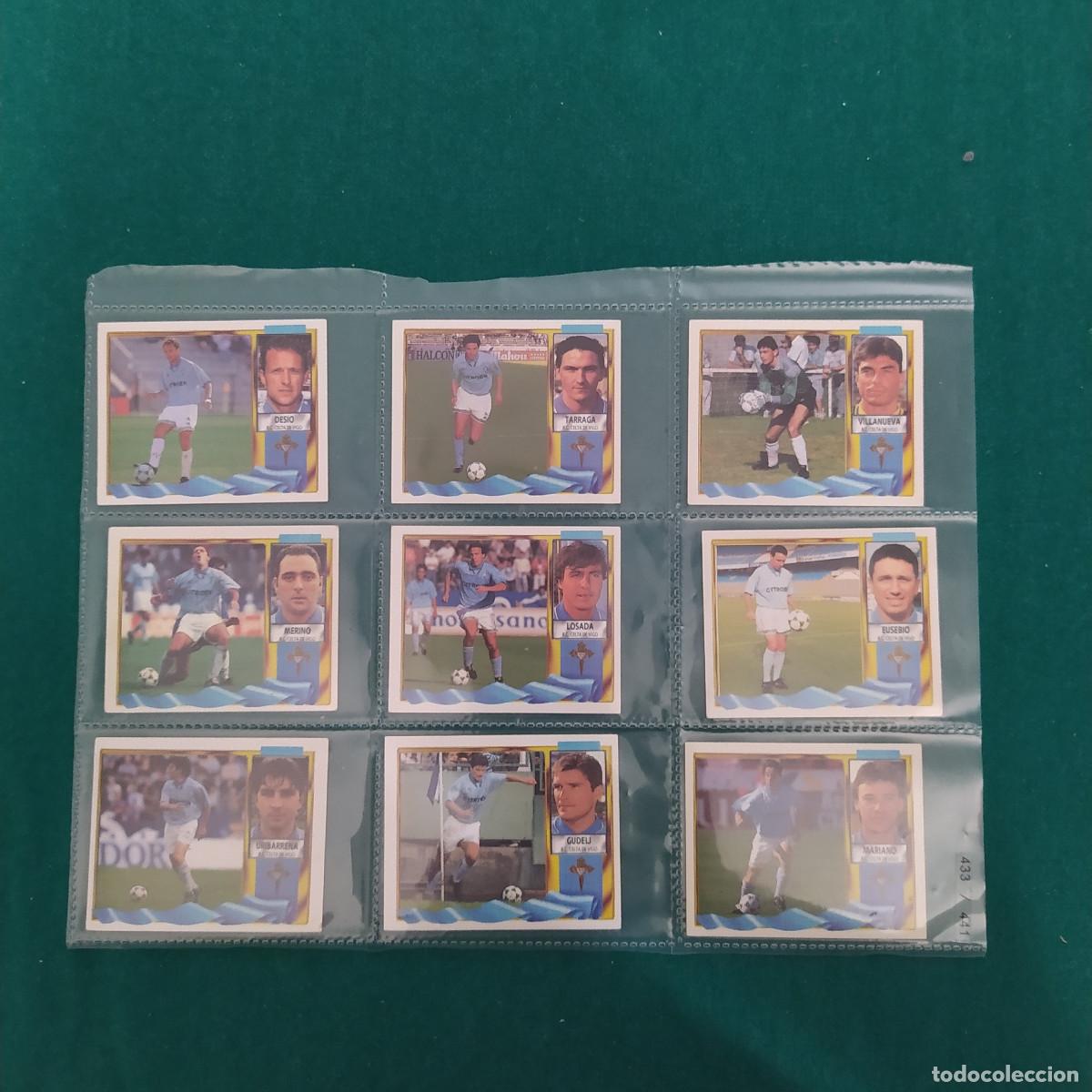 Football Stickers: 9 CROMOS LIGA ESTE 1995 1996 95 96 CELTA