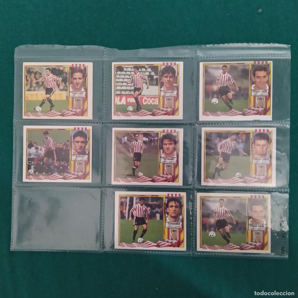 Football Stickers: 8 CROMOS LIGA ESTE 1995 1996 95 96 BILBAO