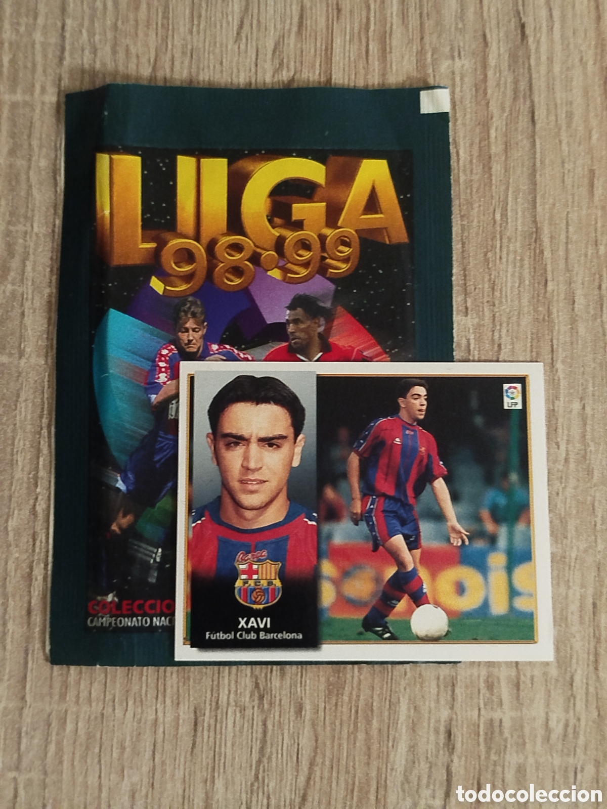 Cromos de F&uacute;tbol: ROOKIE XAVI 1998 1999 98 99 NUEVO DE SOBRE (LEER) EDICIONES ESTE NUNCA PEGADO SIN PEGAR CROMO LIGA