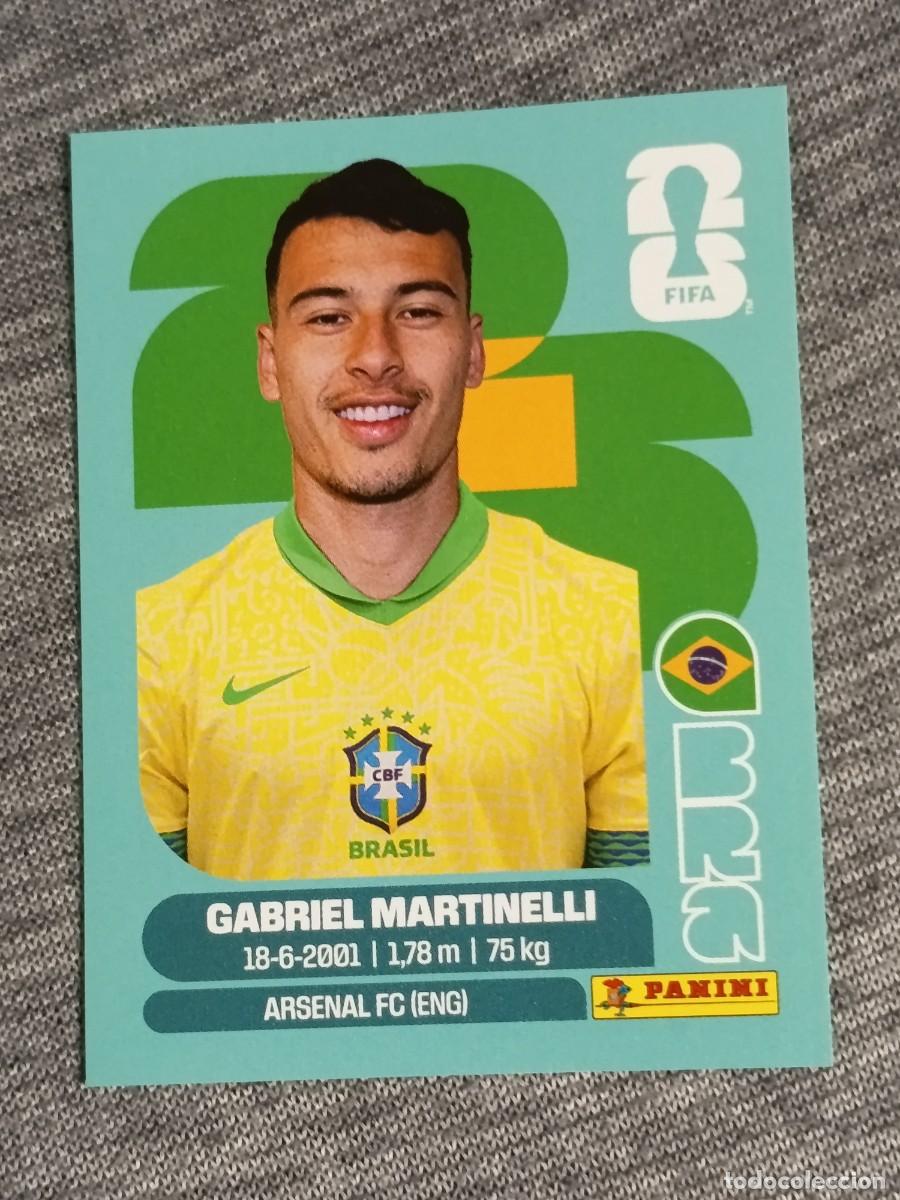 Cromos de F&uacute;tbol: MARTINELLI BRA 18 STICKER MUNDIAL 2026 PANINI FIFA WORLD CUP NUEVO