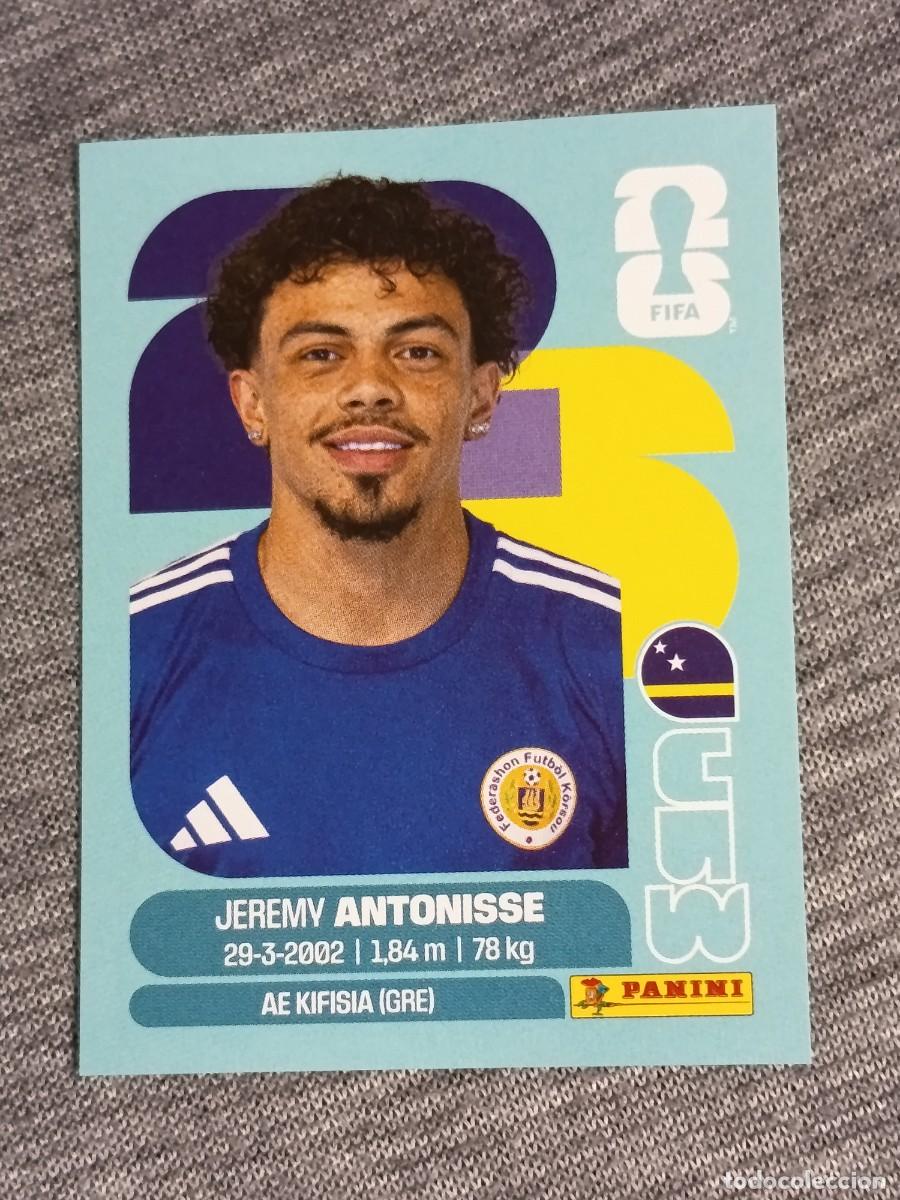 Cromos de F&uacute;tbol: ANTONISSE CUW 18 STICKER MUNDIAL 2026 PANINI FIFA WORLD CUP NUEVO