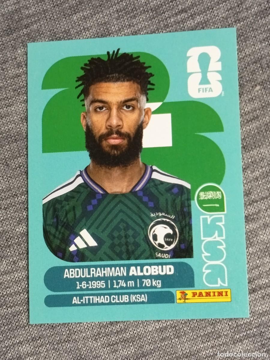 Cromos de F&uacute;tbol: ALOBUD KSA 17 STICKER MUNDIAL 2026 PANINI FIFA WORLD CUP NUEVO