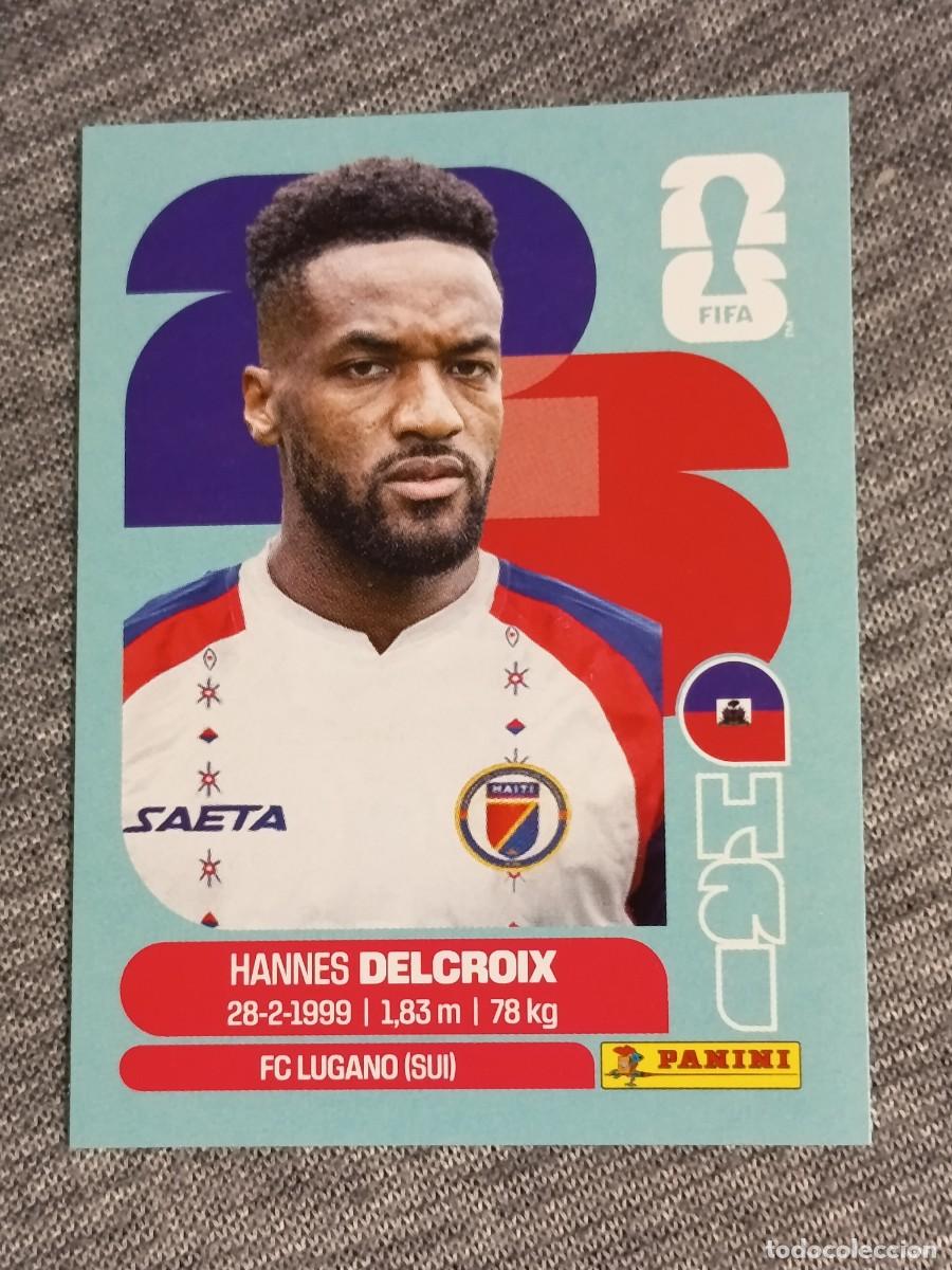 Cromos de F&uacute;tbol: DELCROIX HAI 9 STICKER MUNDIAL 2026 PANINI FIFA WORLD CUP NUEVO