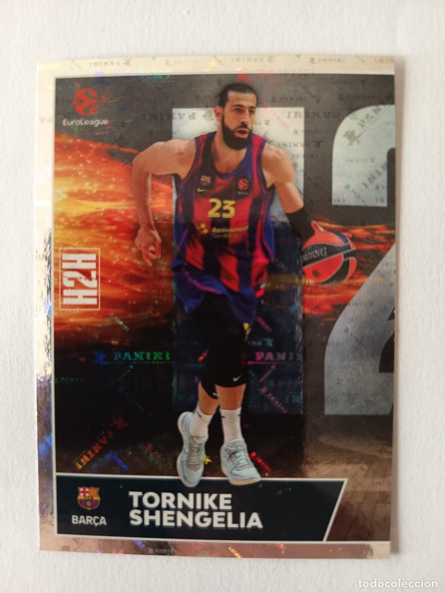 Figurine di Calcio: CROMO 38 TORNIKE TOKO SHENGELIA BARCELONA BAR&Ccedil;A H2H - EUROLEAGUE 2025 2026 25 26 PANINI EUROLIGA