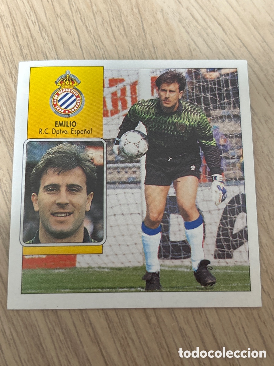 Cromos de F&uacute;tbol: EMILIO ESPANYOL FICHAJE 29 LIGA ESTE 1992 1993 92 93 NUNCA PEGADO SIN PEGAR