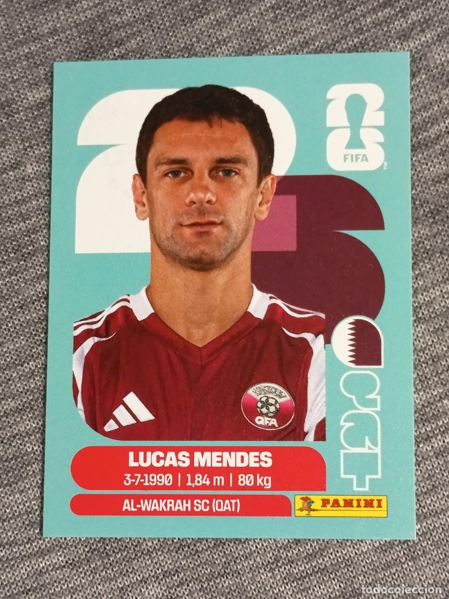 Cromos de F&uacute;tbol: LUCAS MENDES QAT 4 STICKER MUNDIAL 2026 PANINI FIFA WORLD CUP NUEVO