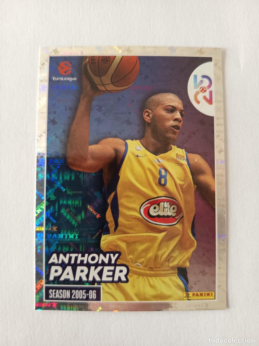 Football Stickers: CROMO 408 ANTHONY TONY PARKER MACCABI TEL AVIV 05 06 - EUROLEAGUE 2025 2026 25 26 PANINI EUROLIGA