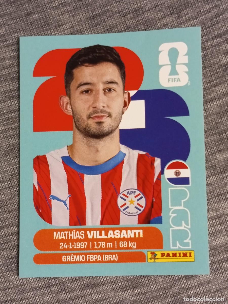 Cromos de F&uacute;tbol: VILLASANTI PAR 9 STICKER MUNDIAL 2026 PANINI FIFA WORLD CUP NUEVO