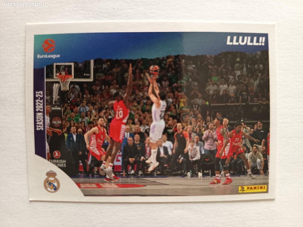 Football Stickers: CROMO 433 SERGIO LLULL!! TRIPLE FINAL 2023 REAL MADRID - EUROLEAGUE 2025 2026 25 26 PANINI EUROLIGA