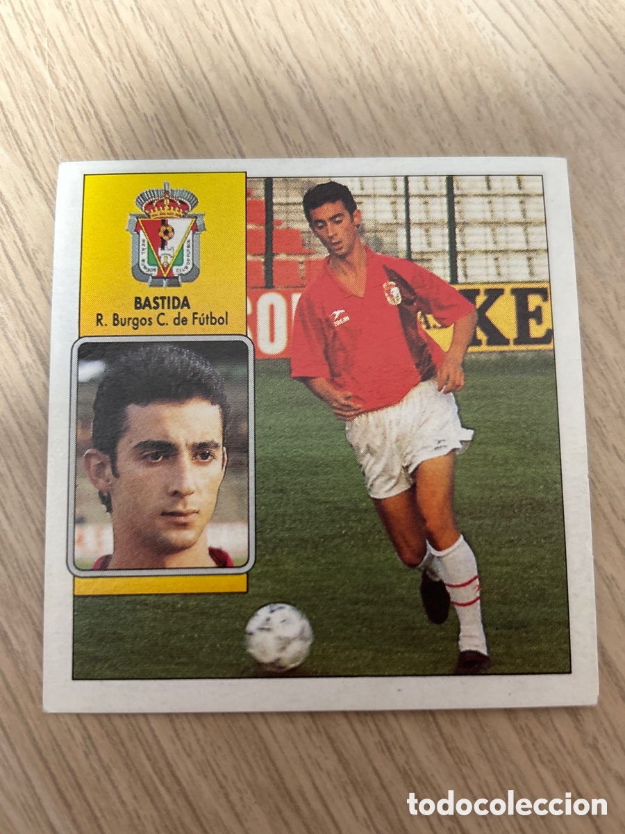 Cartes &agrave; collectionner de Football: BASTIDA BURGOS COLOCA LIGA ESTE 1992/93 92 93 NUNCA PEGADO SIN PEGAR