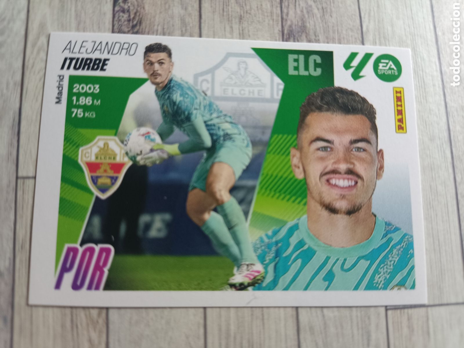 Cromos de F&uacute;tbol: 4 ITURBE ELCHE LIGA ESTE 2025 2026 PANINI 25 26