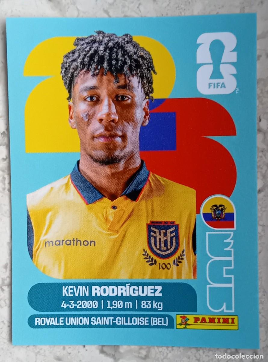 Cromos de F&uacute;tbol: Figurina Panini 2026 Cromo World Cup Usa Mundial 2026 Kevin Rodriguez Ecuador n ECU 19