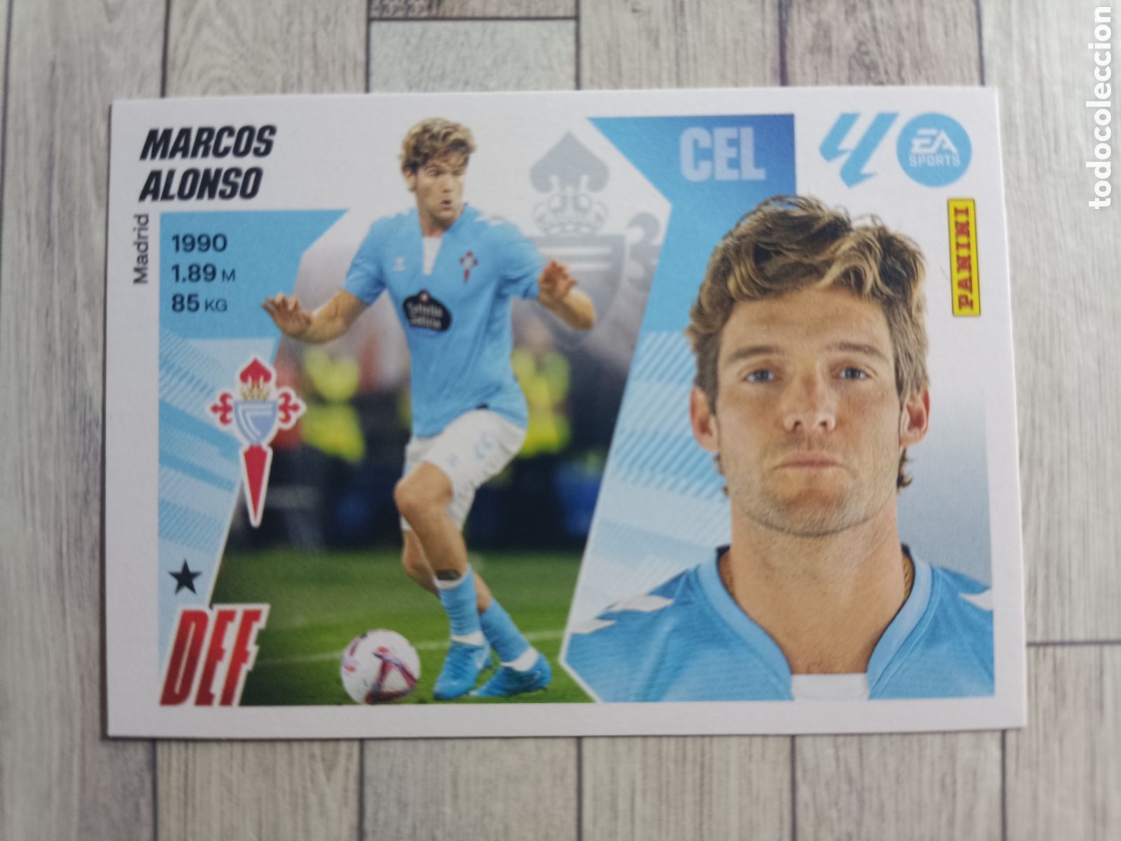 Cromos de F&uacute;tbol: 10A MARCOS ALONSO 10 A REAL CLUB CELTA LIGA ESTE 2025 2026 PANINI 25 26 SIN PEGAR