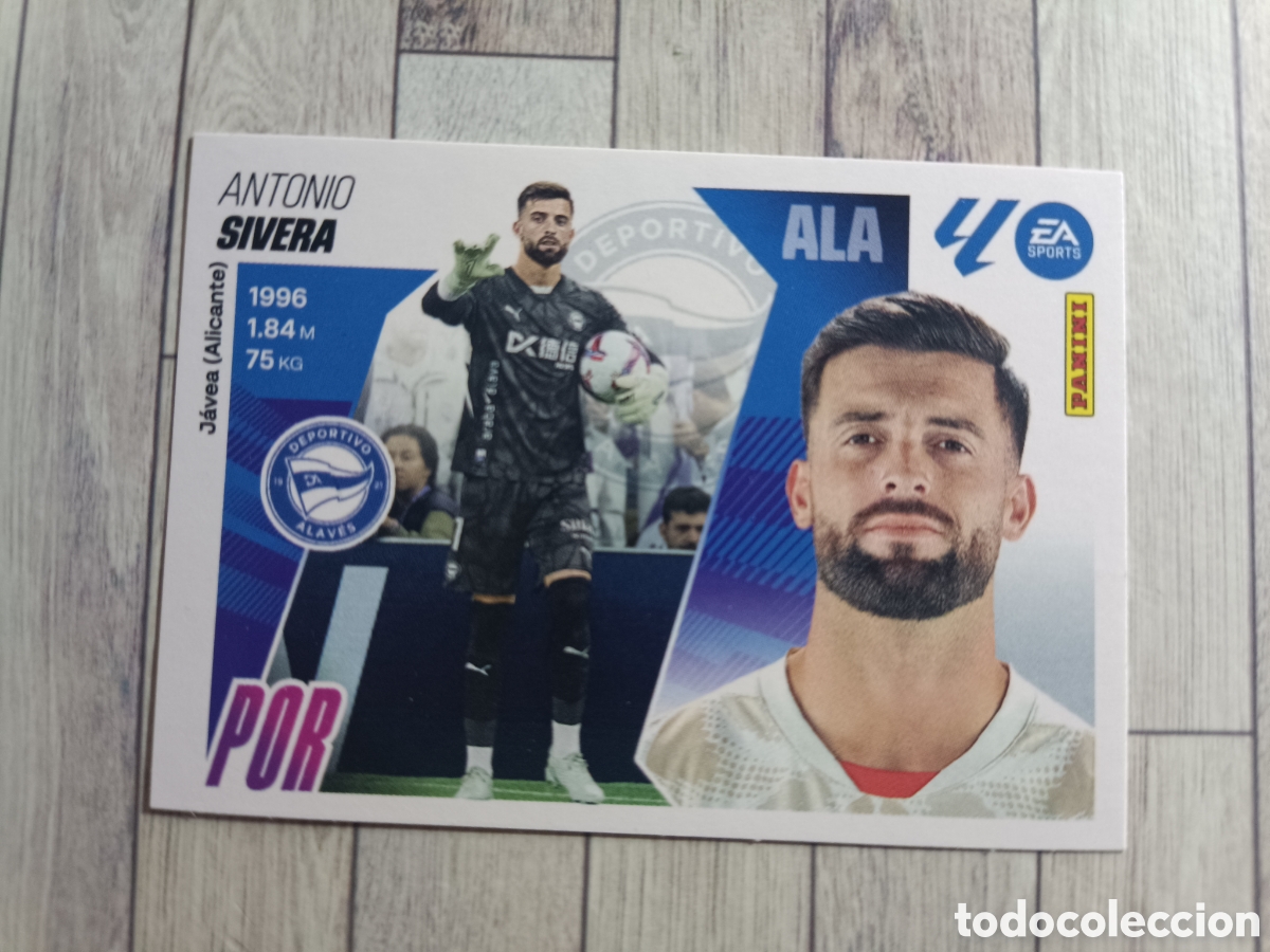 Cromos de F&uacute;tbol: 3 SIVERA ALAVES LIGA ESTE 2025 2026 PANINI 25 26 SIN PEGAR