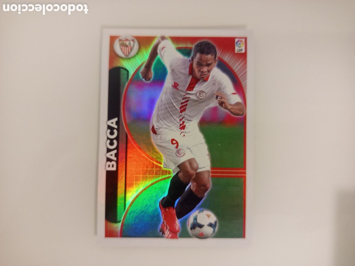 Cromos de F&uacute;tbol: ❇️ CROMO ⚽ BACCA SEVILLA 14 15 2014 2015 ESTE PANINI SIN PEGAR ❇️