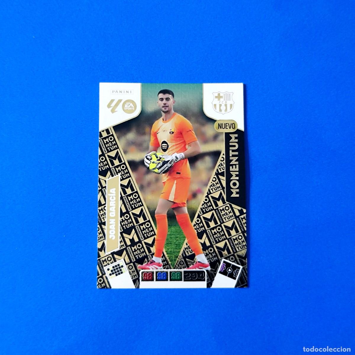 Cromos de F&uacute;tbol: Adrenalyn 2025 2026 / 25 26 Momentum Joan Garc&iacute;a Barcelona