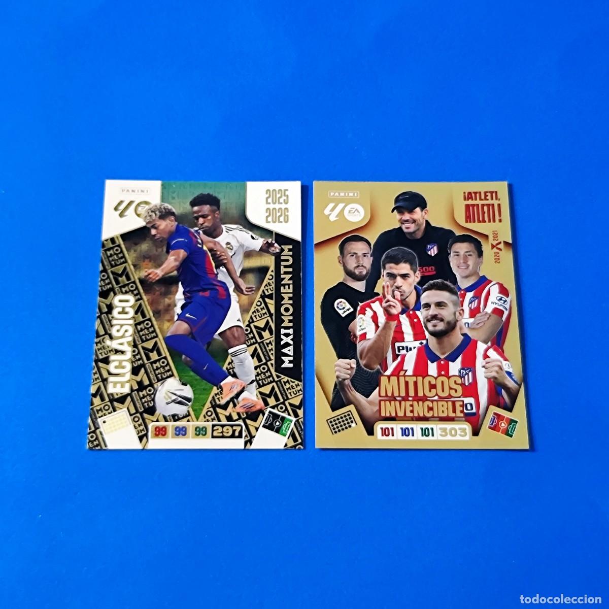 Cromos de F&uacute;tbol: Adrenalyn 2025 2026 / 25 26 M&iacute;ticos Invencible &iexcl;Atleti, Atleti! - Momentum El Cl&aacute;sico Lamine Yamal