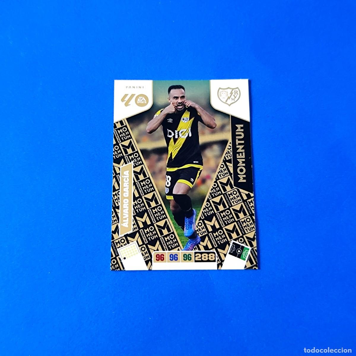 Cromos de F&uacute;tbol: Adrenalyn 2025 2026 / 25 26 Momentum &Aacute;lvaro Garc&iacute;a Rayo Vallecano