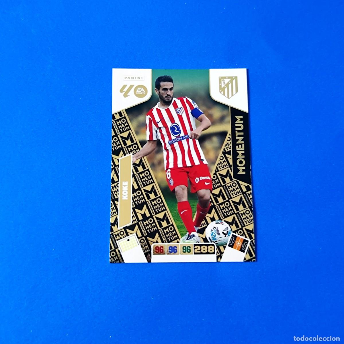 Cromos de F&uacute;tbol: Adrenalyn 2025 2026 / 25 26 Momentum Koke Atl&eacute;tico de Madrid