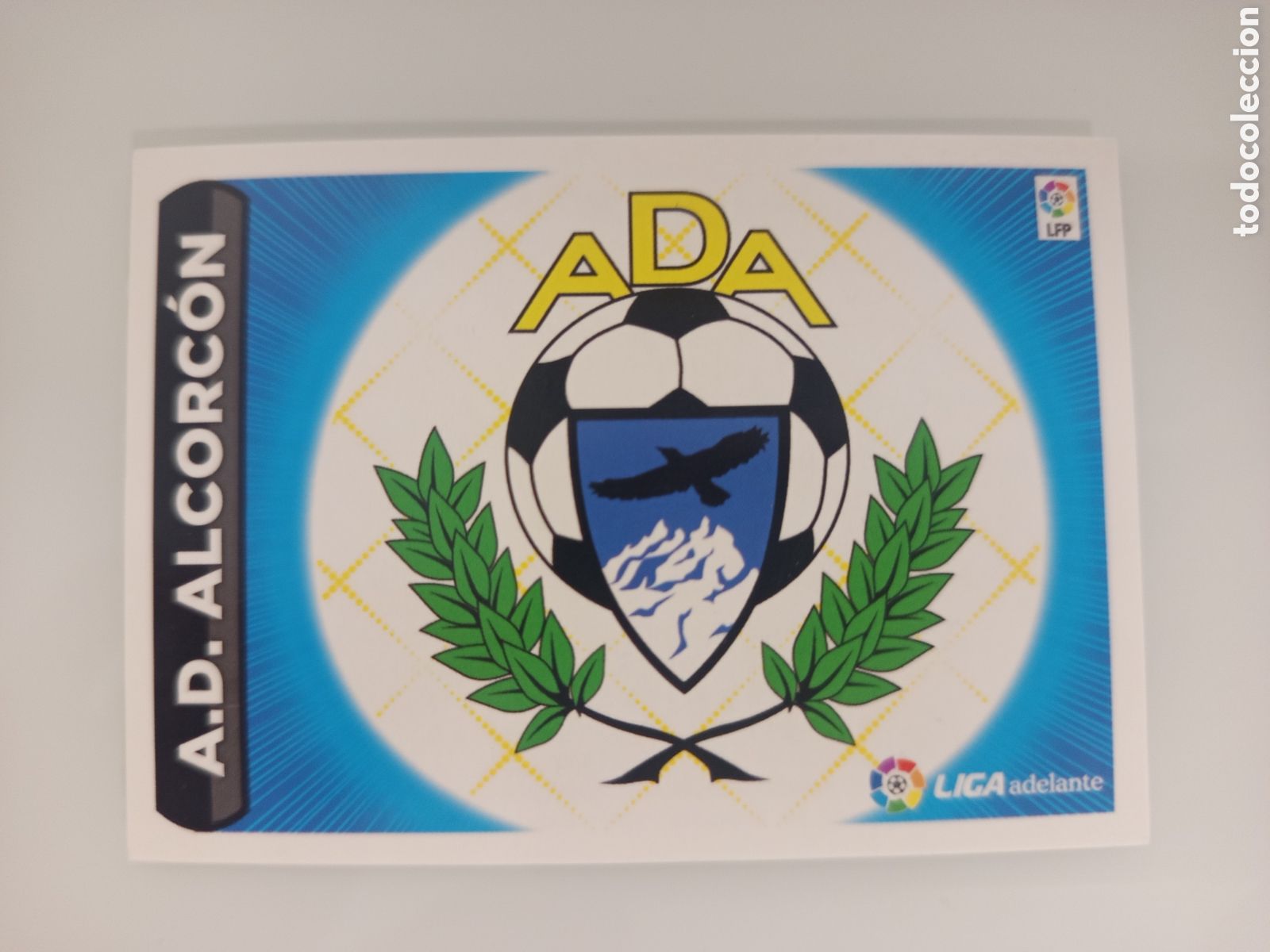 Cromos de F&uacute;tbol: ❇️ CROMO ⚽ ESCUDO ALCORC&Oacute;N LIGA ADELANTE 14 15 2014 2015 ESTE PANINI SIN PEGAR ❇️