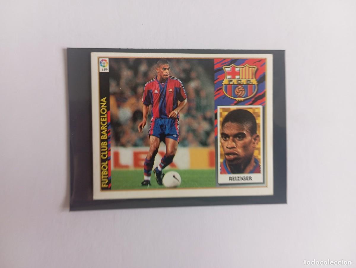 Cromos de F&uacute;tbol: CROMO LIGA 1997 1998 97 98 EDICIONES ESTE ULTIMOS FICHAJES N 9 REIZIGER FC BARCELONA NUNCA PEGADO