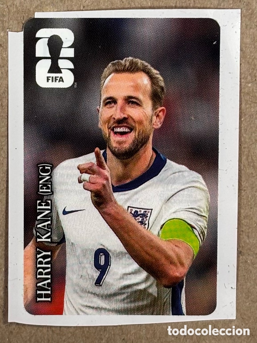 Cromos de F&uacute;tbol: HARRY KANE (INGLATERRA). CROMO PROMOCI&Oacute;N COCA-COLA MUNDIAL FIFA 2026.