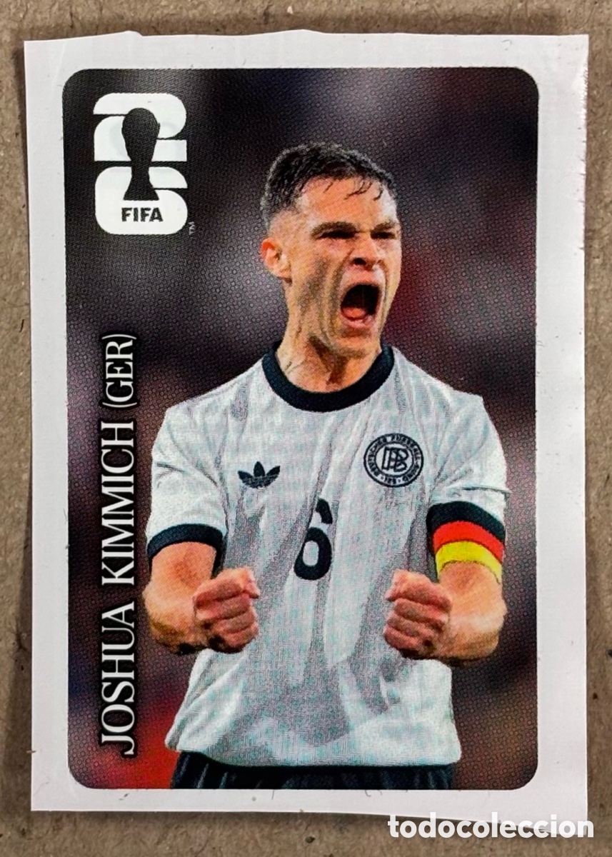 Cromos de F&uacute;tbol: JOSHUA KIMMICH (ALEMANIA). CROMO PROMOCI&Oacute;N COCA-COLA MUNDIAL FIFA 2026.
