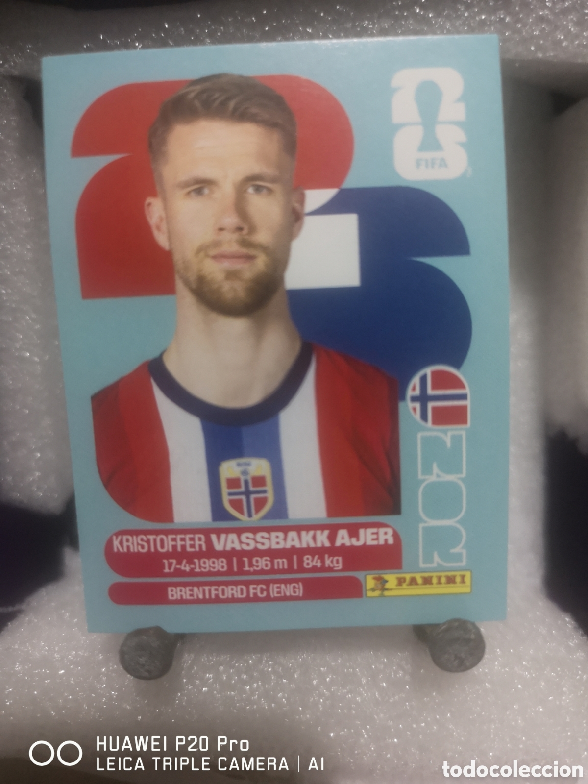Cromos de F&uacute;tbol: FIFA WORLD CUP MUNDIAL 2026 VASSBAKK AJER - NOR 5