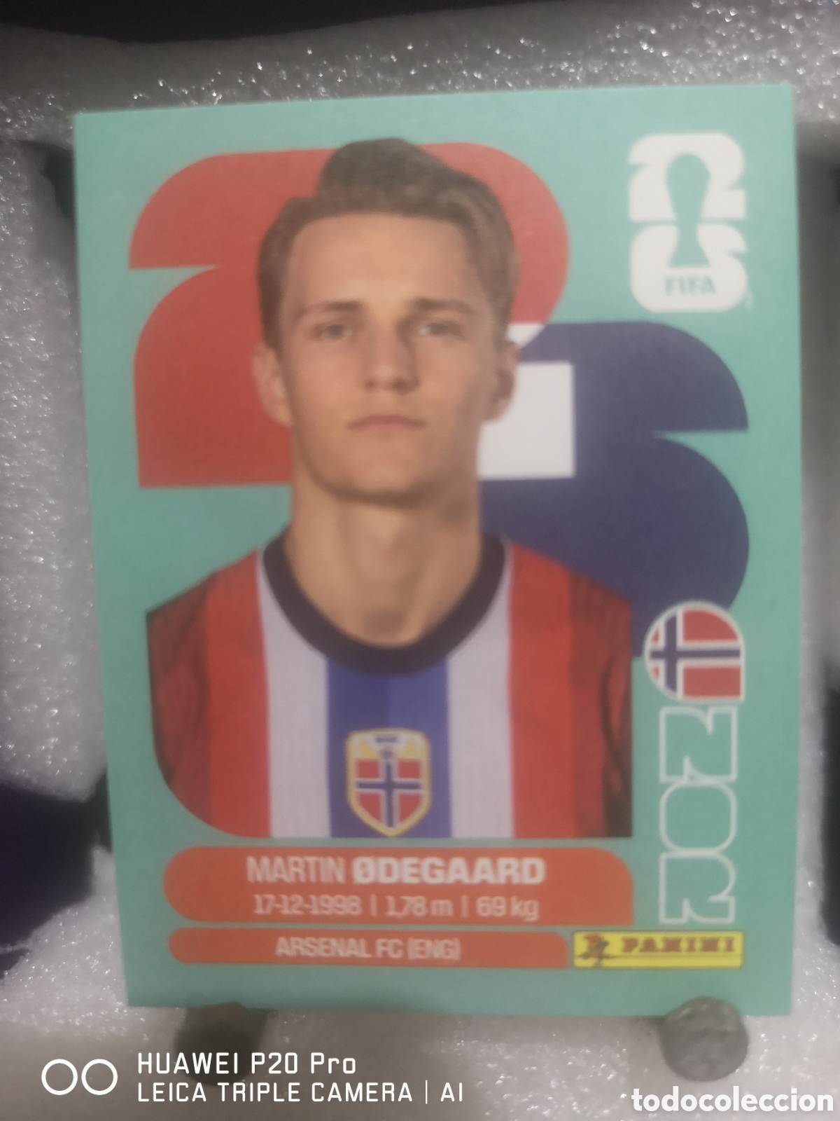 Cromos de F&uacute;tbol: FIFA WORLD CUP MUNDIAL 2026 ODEGAARD - NOR 10