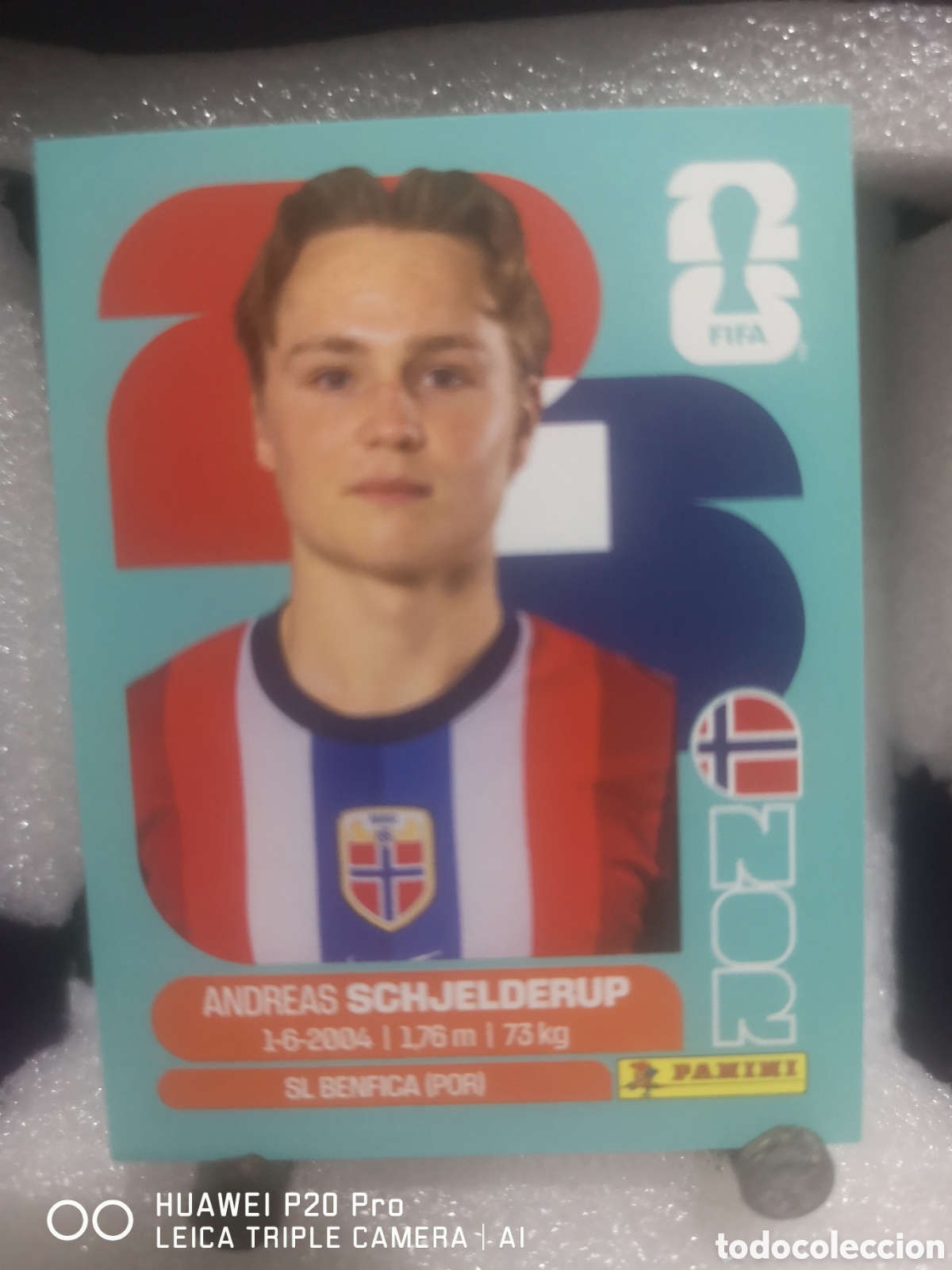 Cromos de F&uacute;tbol: FIFA WORLD CUP MUNDIAL 2026 SCHJELDERUP - NOR 12