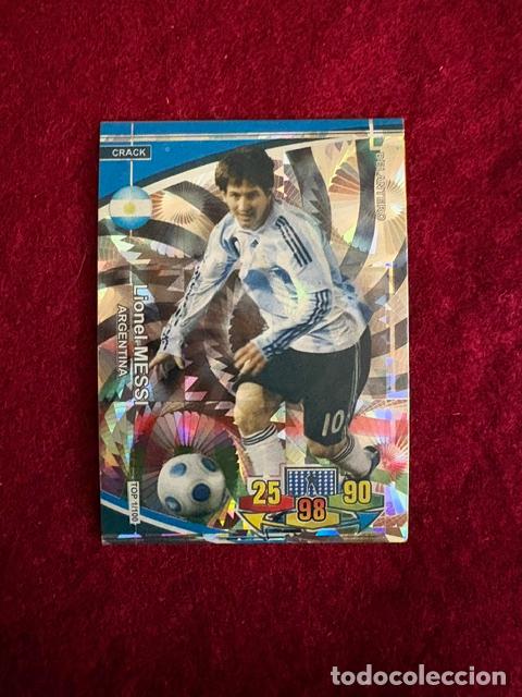 Cromos de F&uacute;tbol: TARJETA ED FIGUPLAY MUNDIAL SUDAFRICA 2010 - N&deg; 1 - LIONEL MESSI