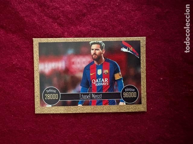 Cromos de F&uacute;tbol: TARJETA CAMINO A RUSIA 2018 (MEXICO) - LIONEL MESSI