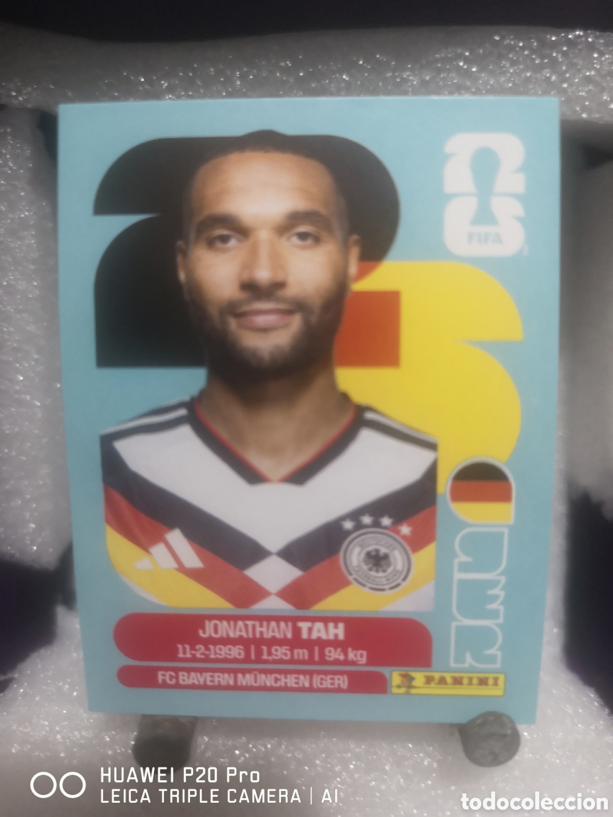 Cromos de F&uacute;tbol: FIFA WORLD CUP MUNDIAL 2026 JONATHAN TAH- GER 3