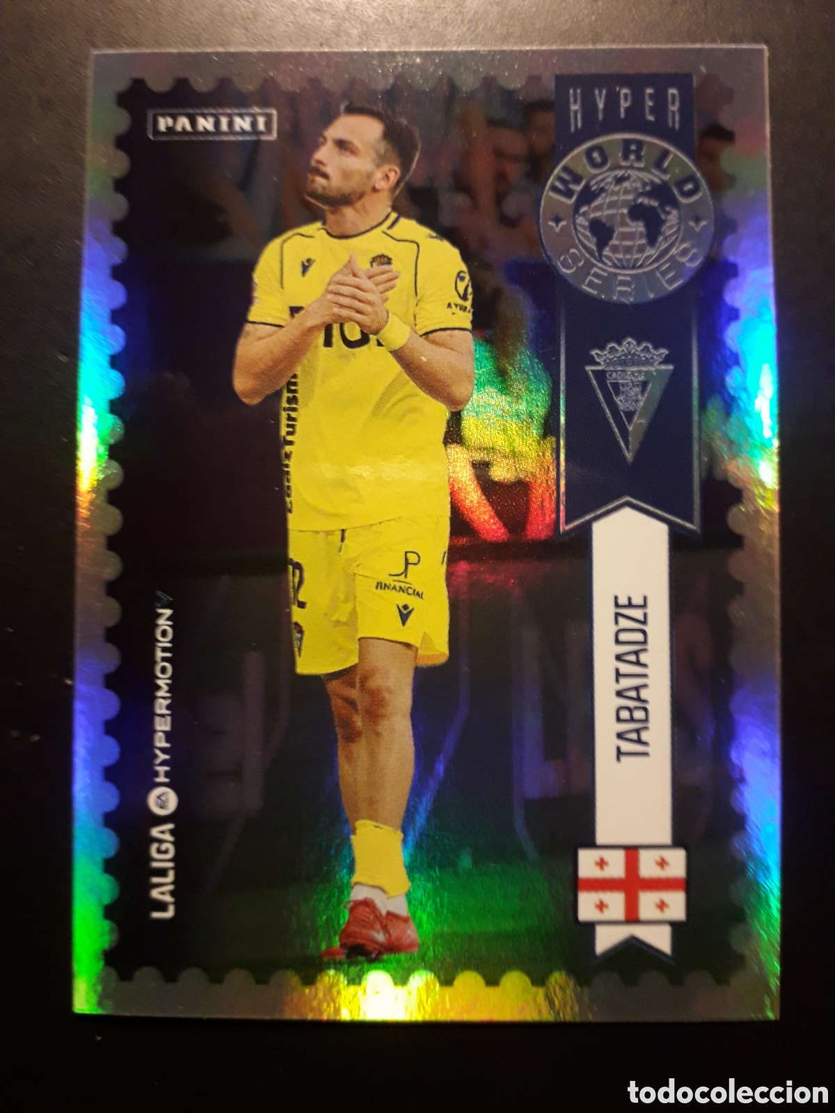 Cromos de F&uacute;tbol: TABATADZE C&Aacute;DIZ WORLD N&deg; 453 LALIGA HYPERMOTION 25 26 2025 2026 PANINI SIN PEGAR PEDIDO M&Iacute;NIMO 3&euro;