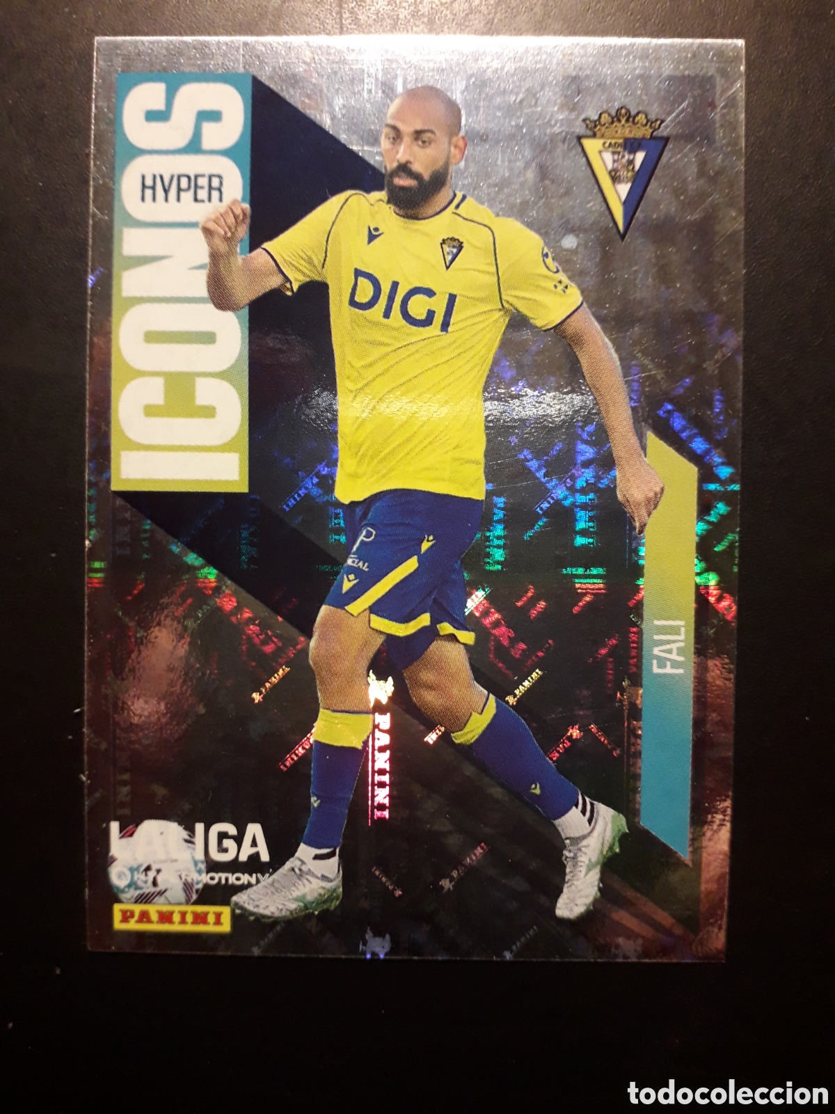 Cromos de F&uacute;tbol: FALI C&Aacute;DIZ ICONOS N&deg; 459 LALIGA HYPERMOTION 25 26 2025 2026 PANINI SIN PEGAR PEDIDO M&Iacute;NIMO 3&euro;