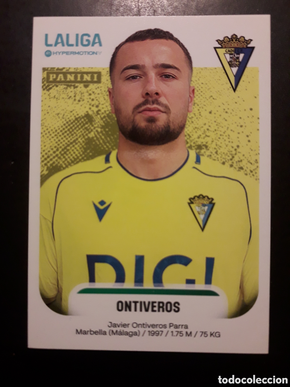 Cromos de F&uacute;tbol: ONTIVEROS OCAMPO C&Aacute;DIZ N&deg; 94 LALIGA HYPERMOTION 25 26 2025 2026 PANINI SIN PEGAR PEDIDO M&Iacute;NIMO 3&euro;