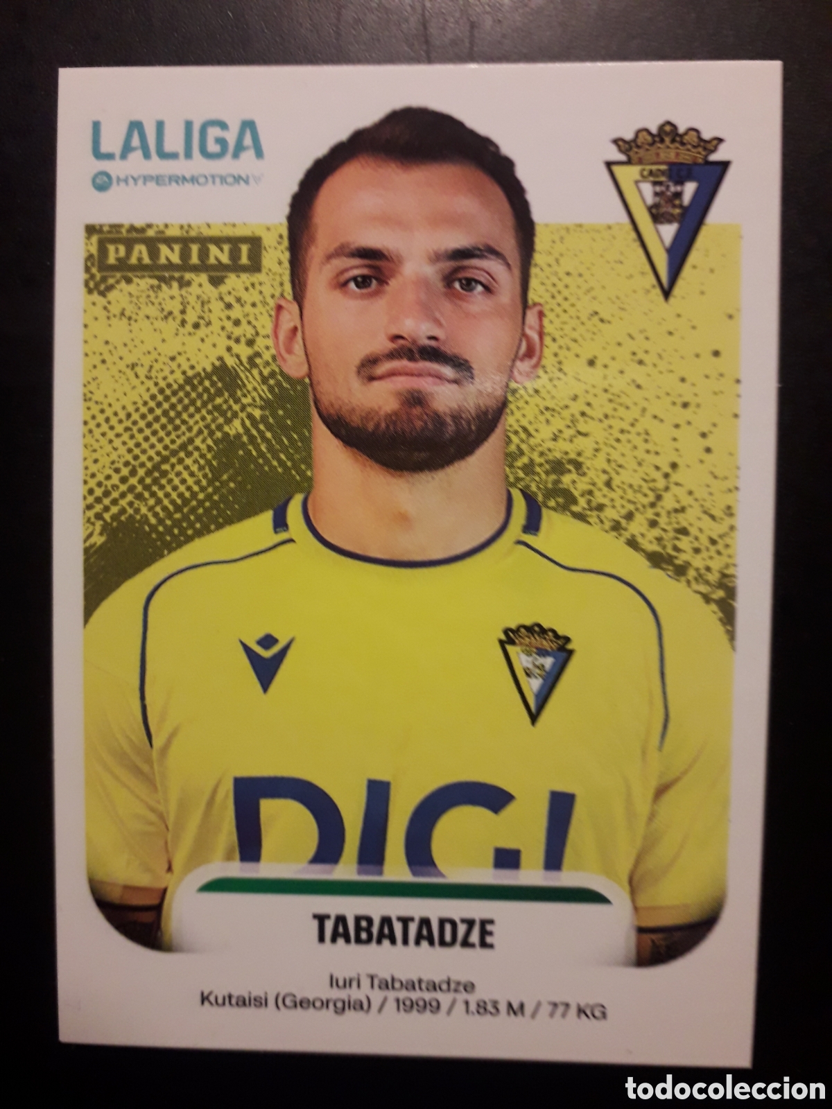 Cromos de F&uacute;tbol: TABATADZE C&Aacute;DIZ N&deg; 93 A LALIGA HYPERMOTION 25 26 2025 2026 PANINI SIN PEGAR PEDIDO M&Iacute;NIMO 3&euro;