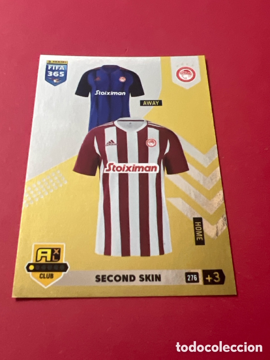 Cromos de F&uacute;tbol: C6942. Adrenalyn XL 365 22 23 2022 2023 - Second Skin 276 Olimpiakos