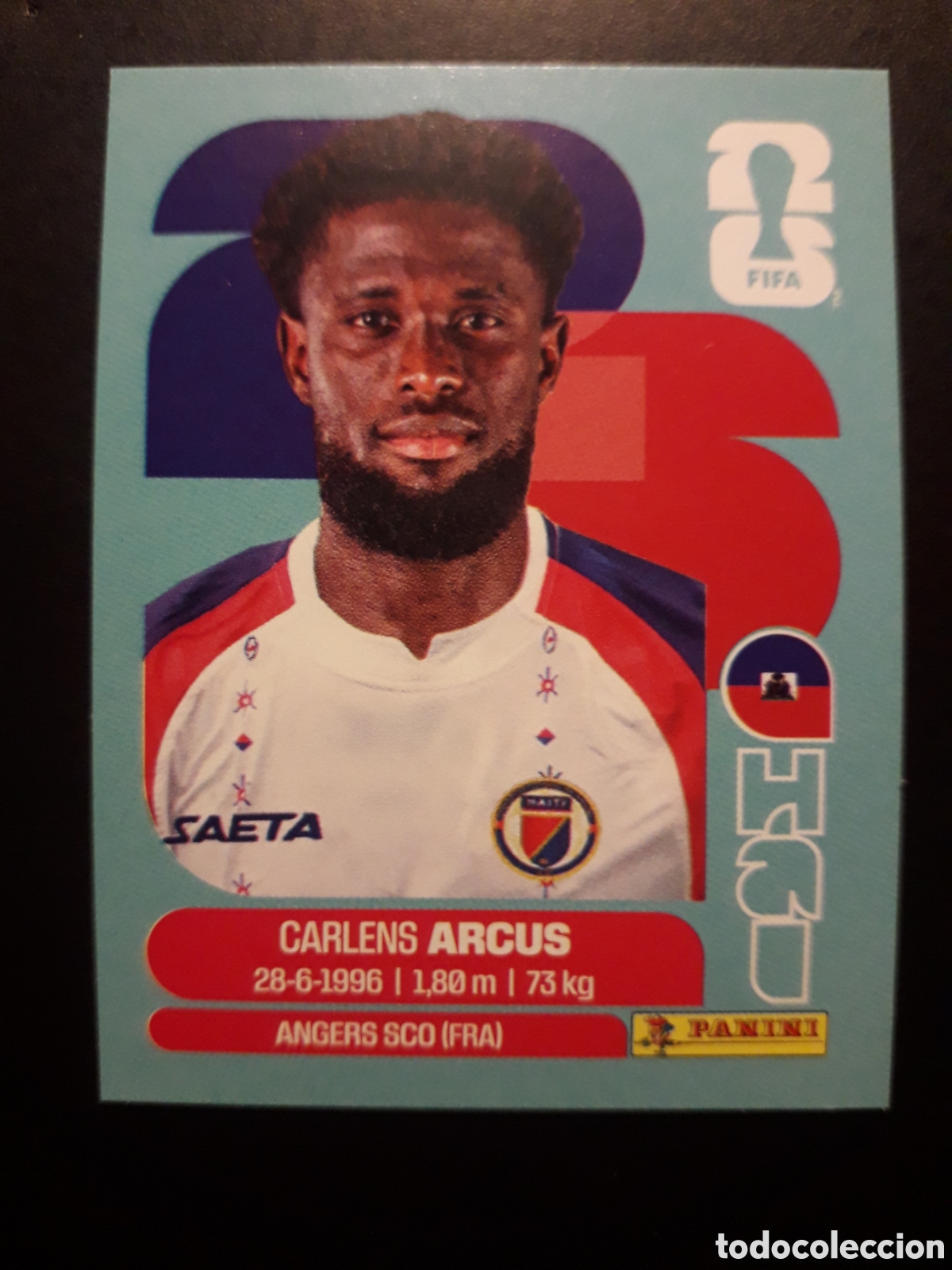 Cromos de F&uacute;tbol: ARCUS HAIT&Iacute; HAI 3 MUNDIAL F&Uacute;TBOL 2026 FIFA WORLD CUP PANINI SIN PEGAR PEDIDO M&Iacute;NIMO 3&euro;.