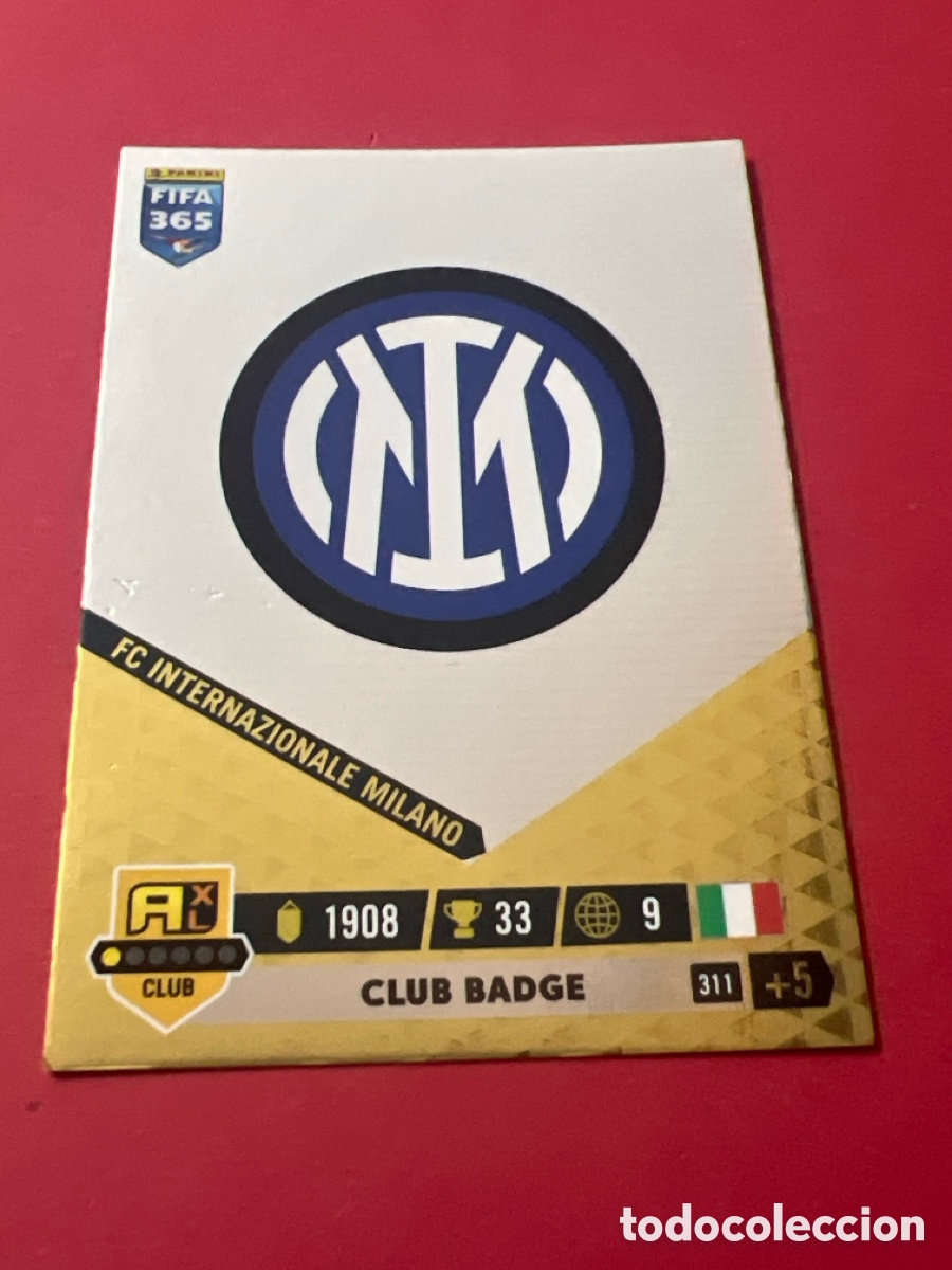 Cromos de F&uacute;tbol: C6945. 311 FC INTERNAZIONALE MILANO CLUB BADGE PANINI FIFA 365 ADRENALYN XL 2023