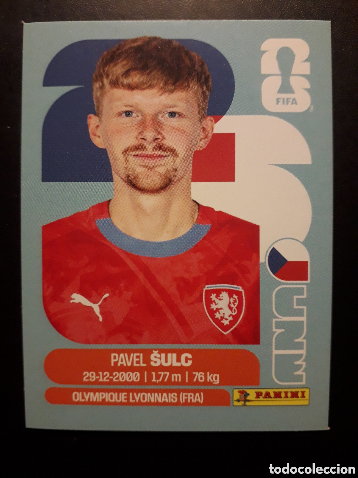 Cromos de F&uacute;tbol: &Scaron;ULC REP CHECA/CHEQUIA CZE 14 MUNDIAL F&Uacute;TBOL 2026 FIFA WORLD CUP PANINI SIN PEGAR PEDIDO M&Iacute;NIMO 3&euro;.