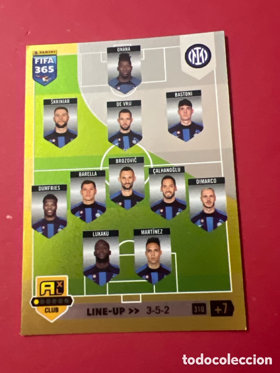 Cromos de F&uacute;tbol: C7062. CROMO DE LIGA 2023 - 24 DE ESTE Y PANINI DEL M T N&ordm; 310 DE LINE - UP 3-5 .2