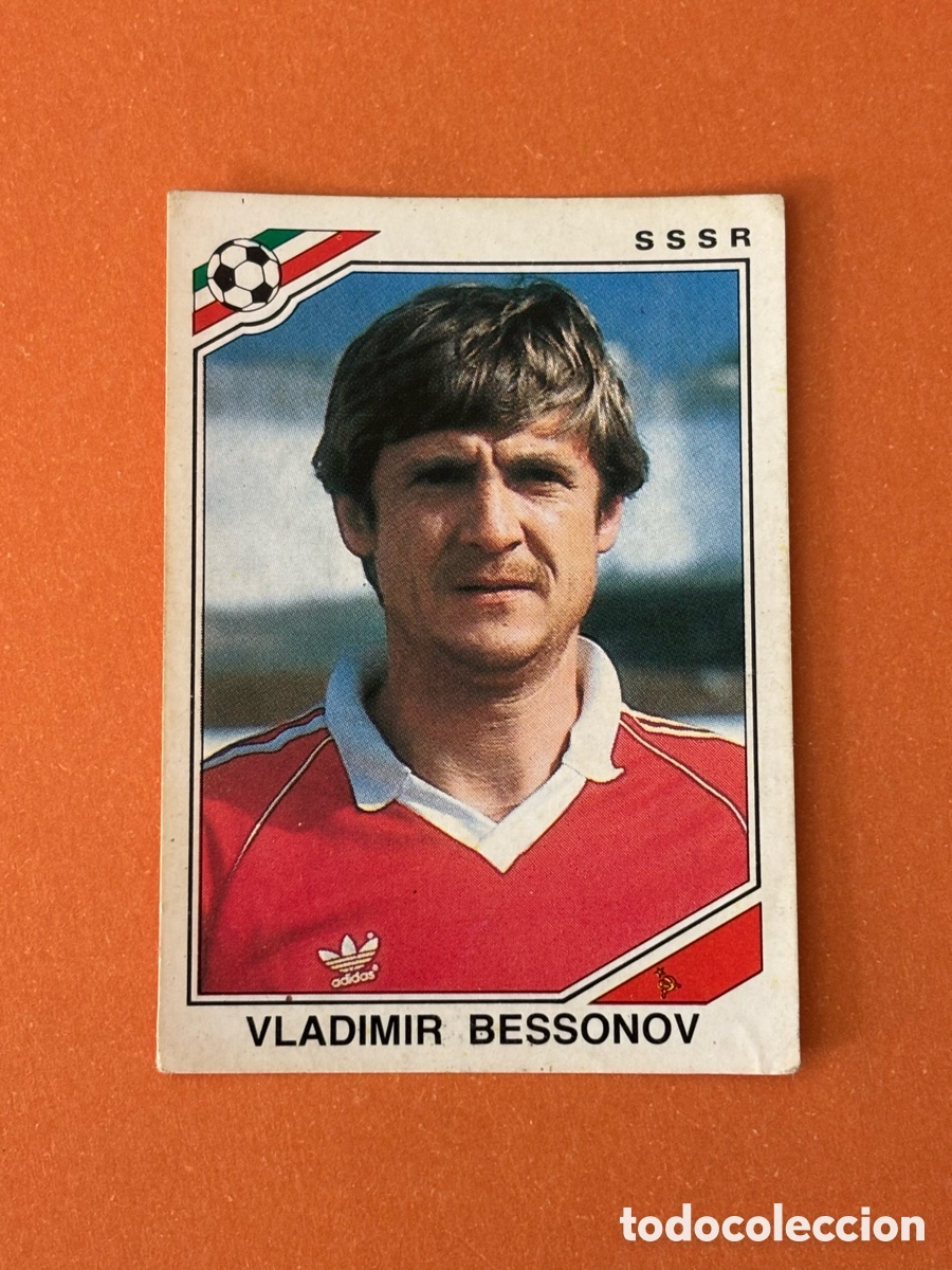 Cromos de F&uacute;tbol: VLADIMIR BESSONOV SSSR 190 MUNDIAL MEXICO 1986 86 PANINI NUNCA PEGADO SIN PEGAR