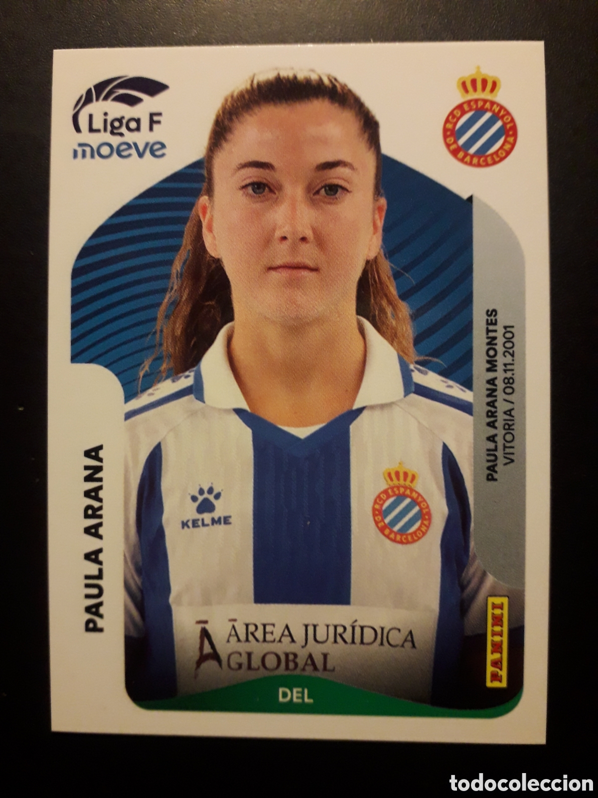 Cromos de F&uacute;tbol: PAULA ARANA RCD ESPA&Ntilde;OL/ESPANYOL N&deg; 200 LIGA F FEMENINA 2025 2026 25 26 PANINI PEDIDO M&Iacute;NIMO 3&euro;