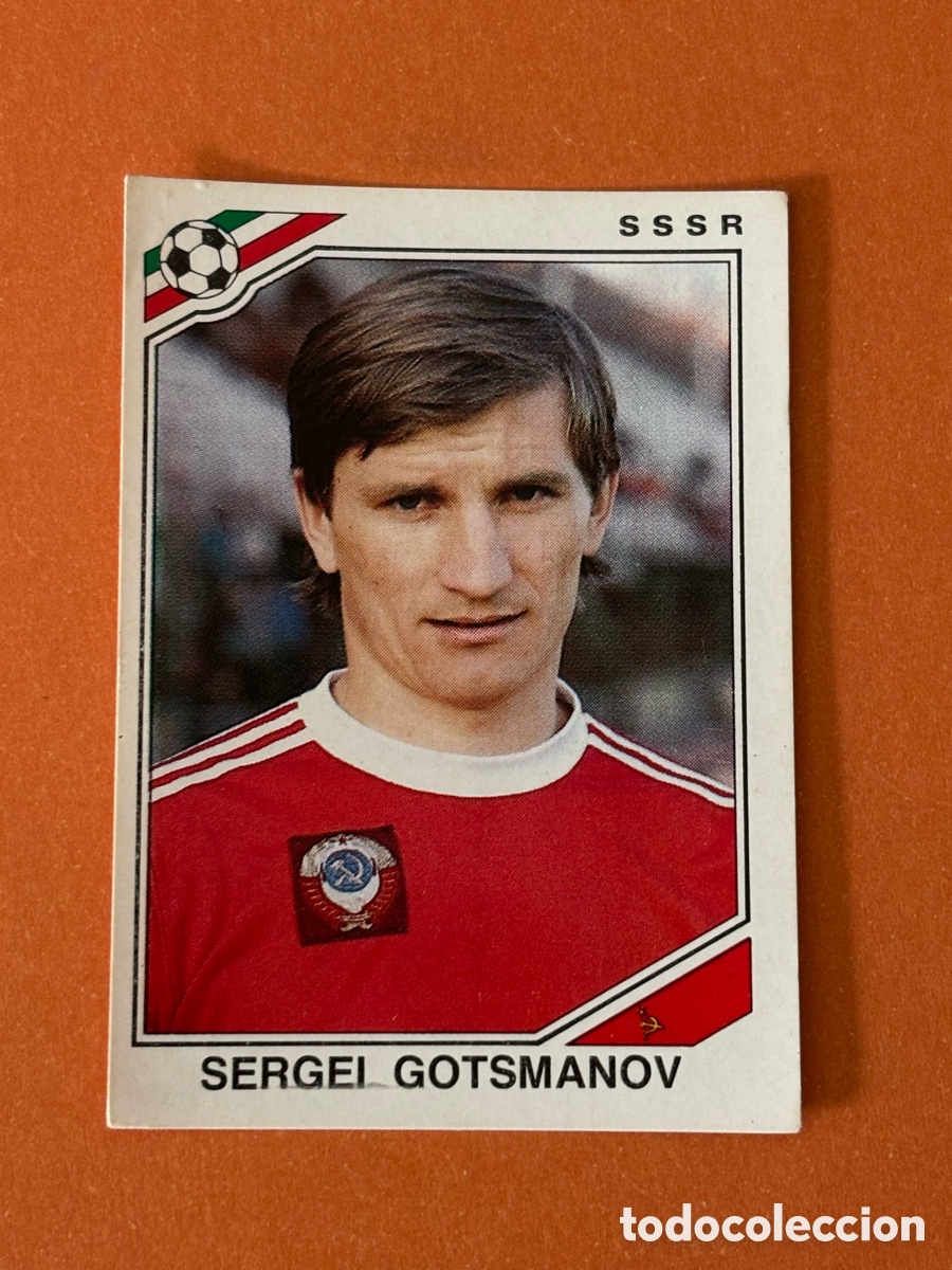 Cromos de F&uacute;tbol: GOTSMANOV 191 URSS SSSR M&Eacute;XICO 1986 86 MUNDIAL PANINI NUNCA PEGADO SIN PEGAR