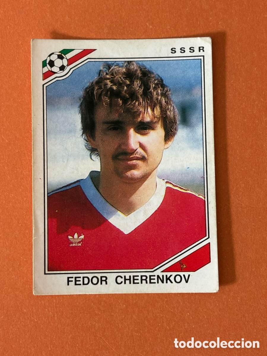Cromos de F&uacute;tbol: FEDOR CHERENKOV SSSR 193 MUNDIAL MEXICO 1986 86 PANINI NUNCA PEGADO SIN PEGAR